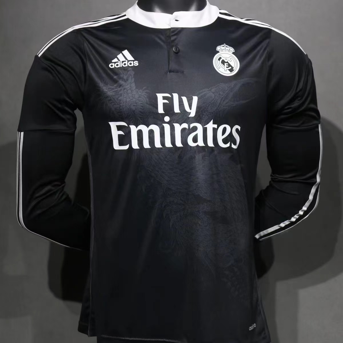 Retro 14-15 Real Madrid 3rd Long sleeve Player version