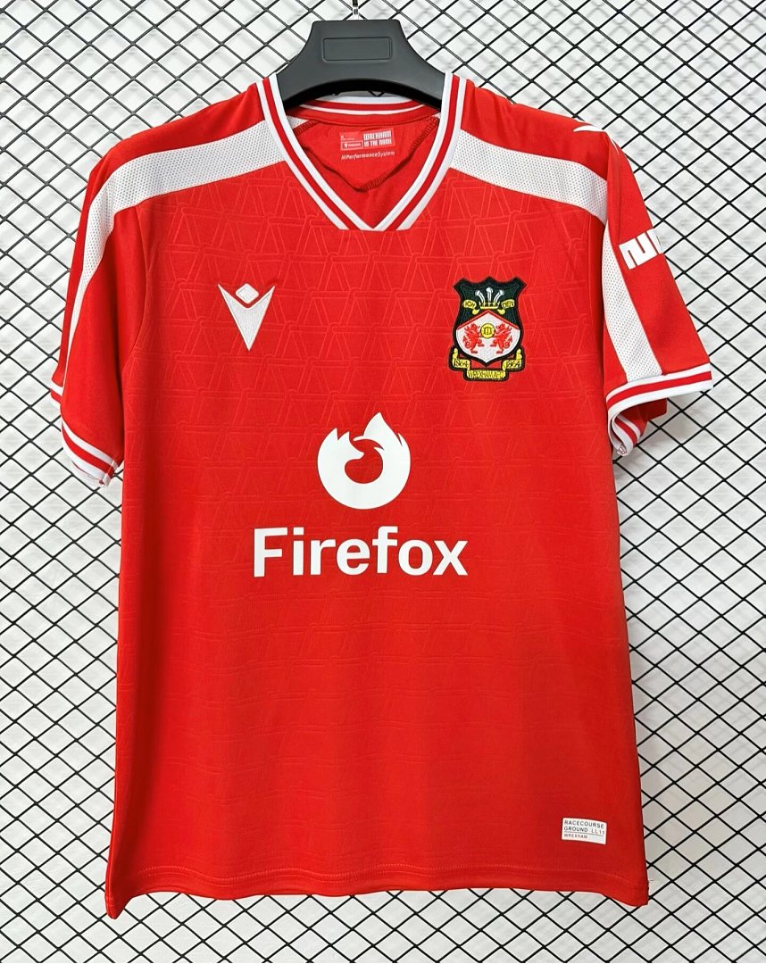 Wrexham Home Jersey Fan Version 26/27 | Soc Jersey - Premium Football Jersey
