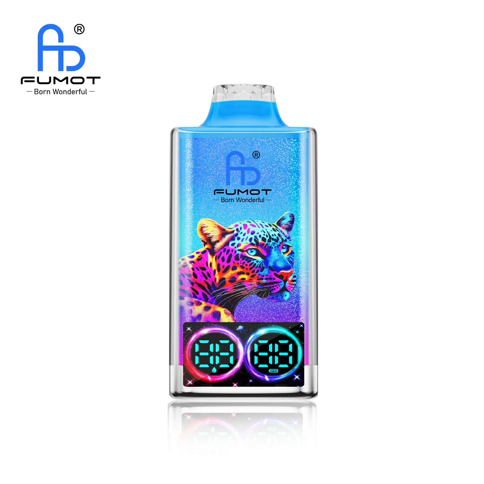 FUMOT Leopard 40K Disposable Vape – Peachy Mango Pineapple - Vaba Vape-Shop
