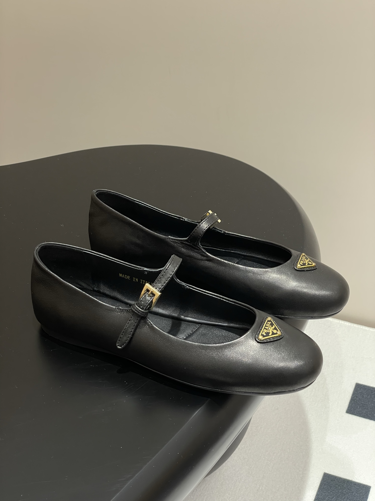 Prada Nappa Leather ballerinas