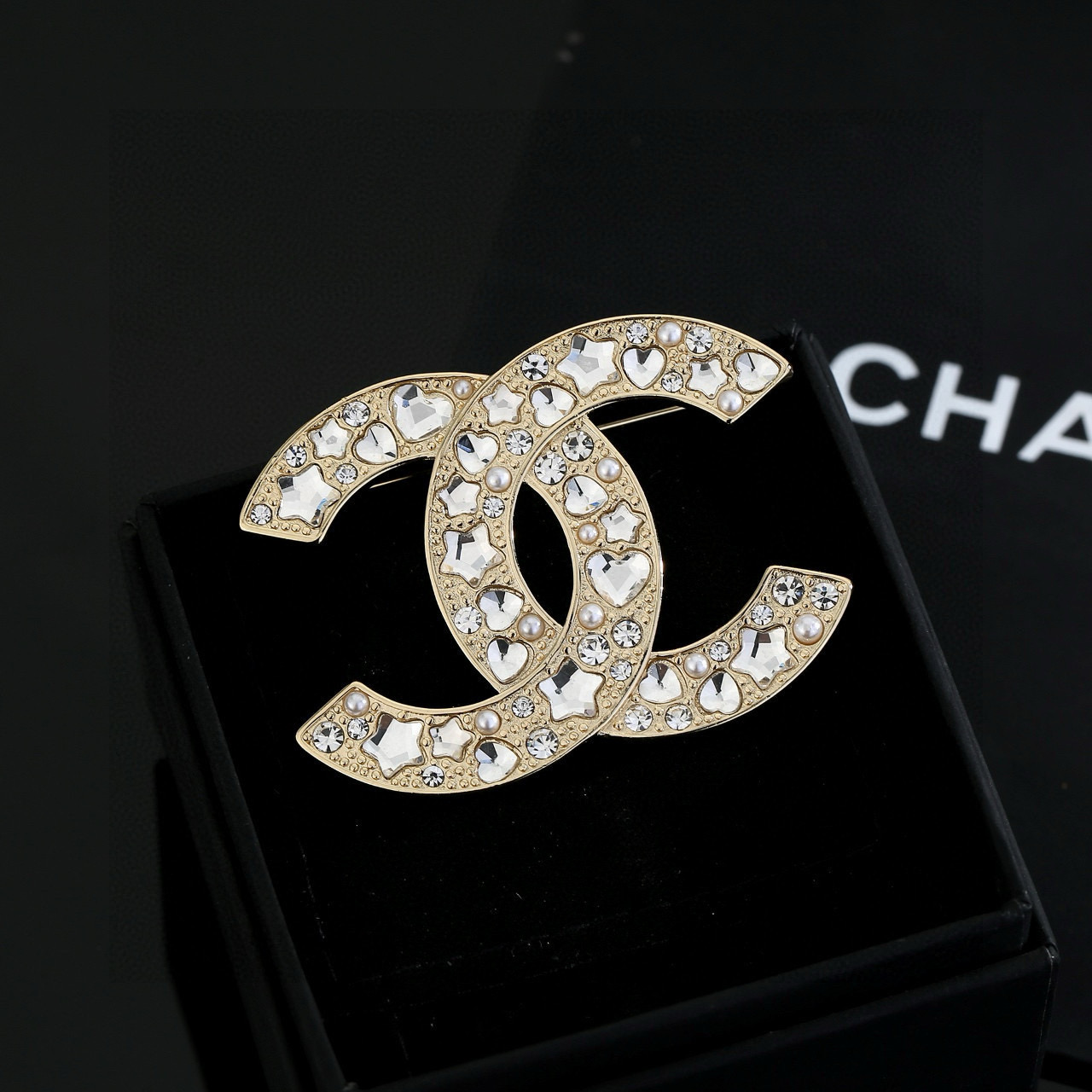 Chanel CC Brooch