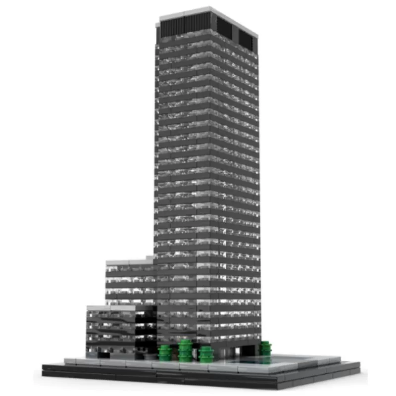 MOC 219954 - Seagram Building 1:800 Scale