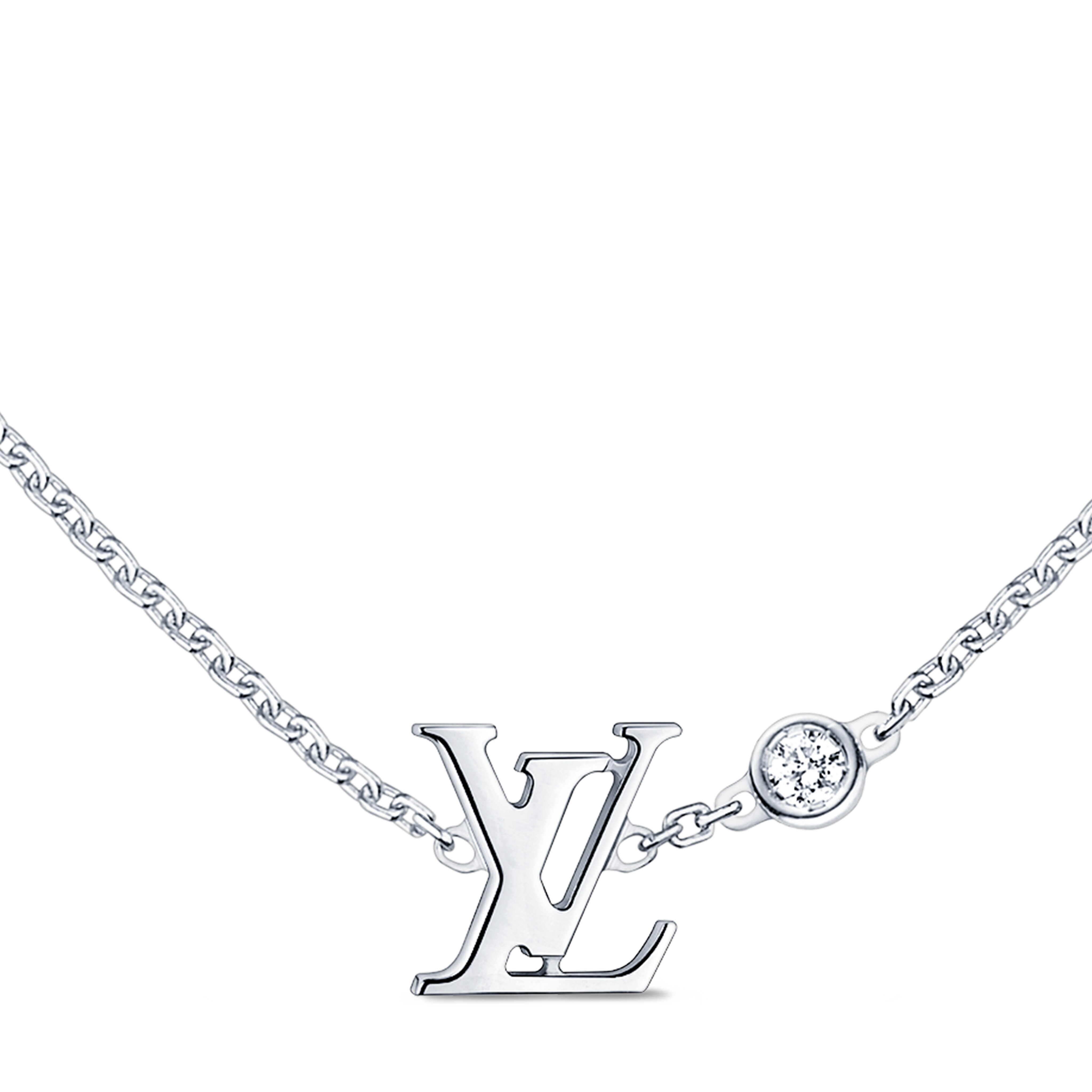 ペンダント イディール ブロッサム LV(ホワイトゴールド×ダイヤモンド）