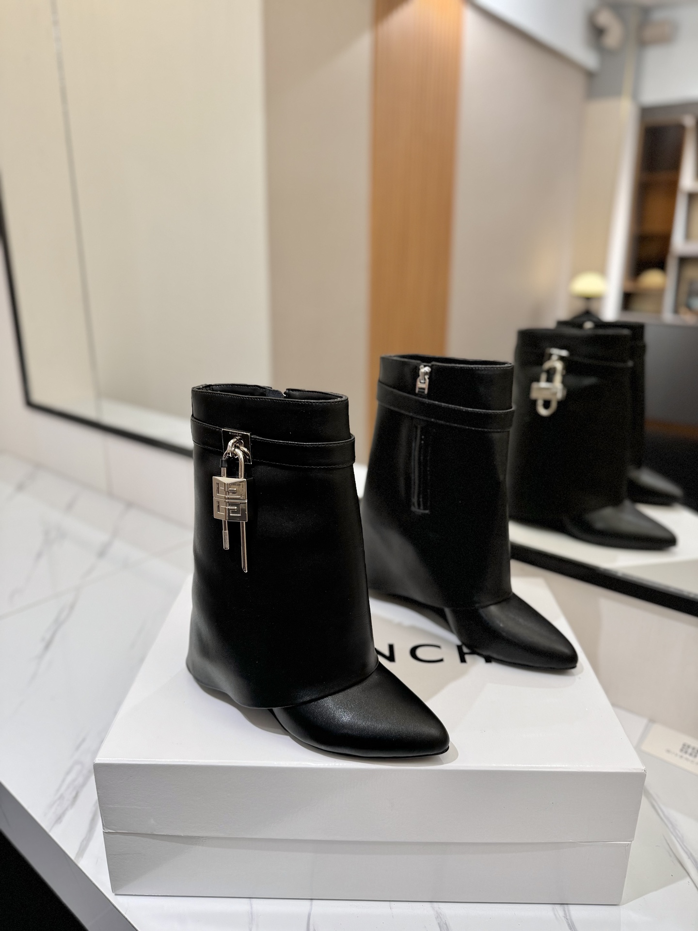 Givenchy Shark Anklet Boots