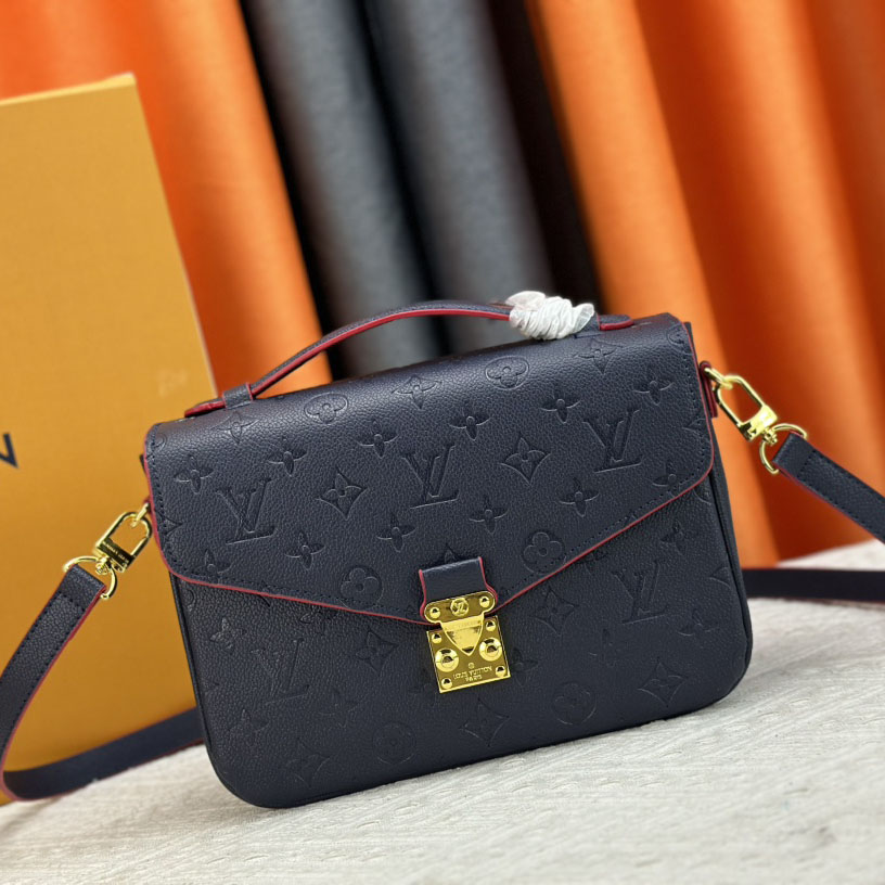 Louis Vuitton LV Pochette Mtis Bag Beige For Women 9.8incn 25cm M11461