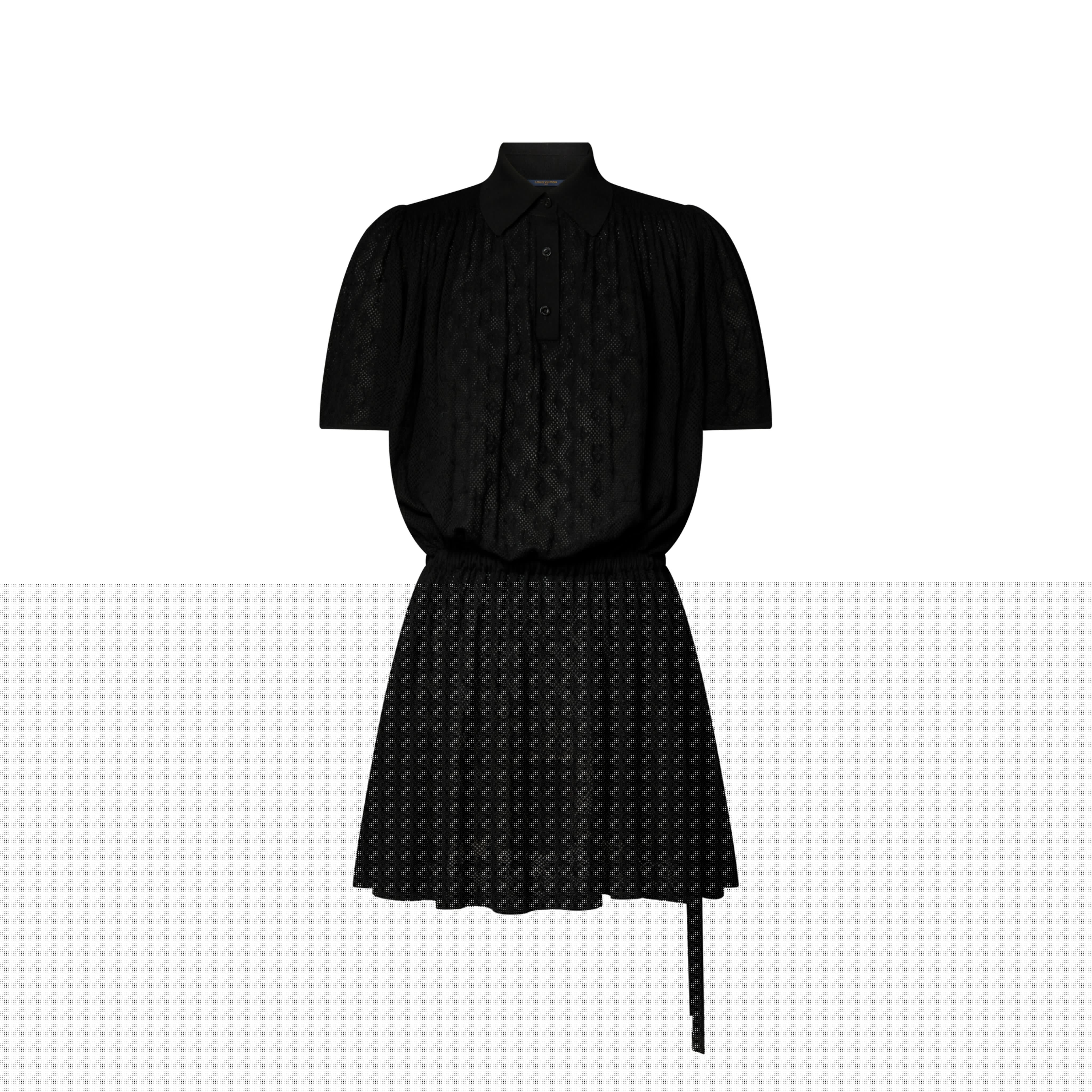 モノグラム メッシュ ドレス