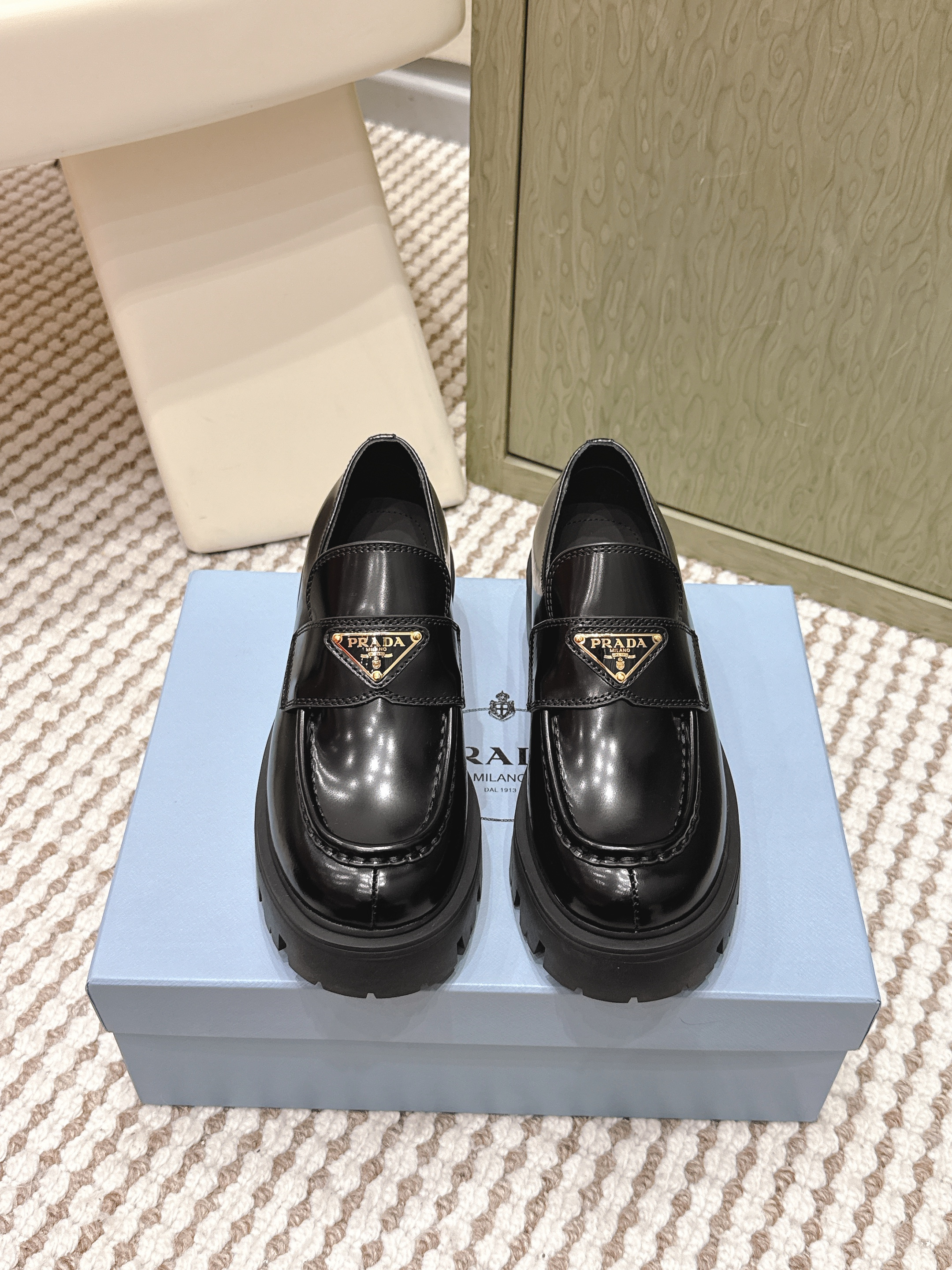 Prada Women's Monolith Loafer