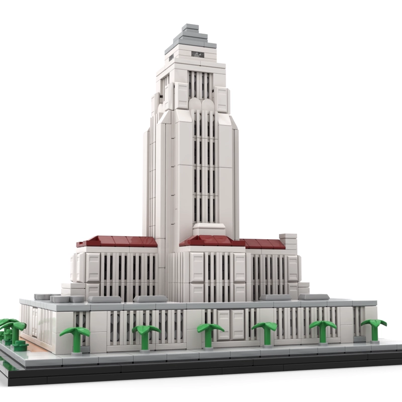 MOC 211470 - Los Angeles City Hall 1:800 Scale