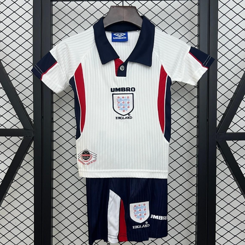 Kids Retro Kit England 1998 Home 16-28
