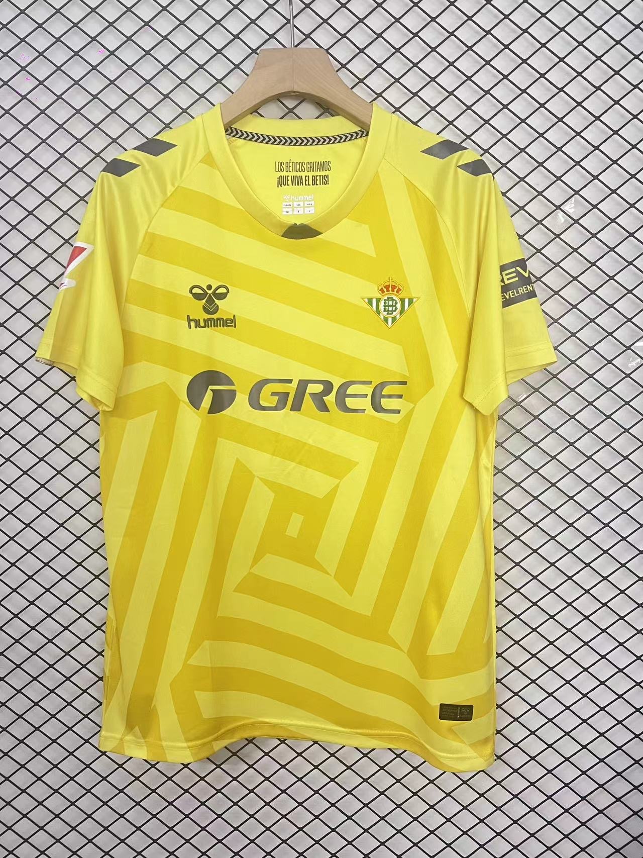 2526 Betis Goalkeeper  Yellow S-2XL