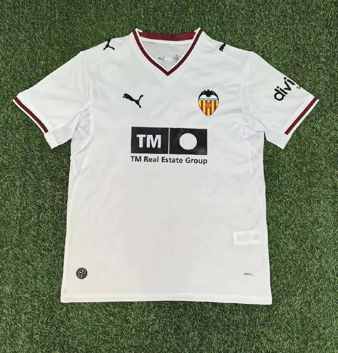 2026-27 Valencia Home White Fans Football Shirt 1:1 Thai Quality