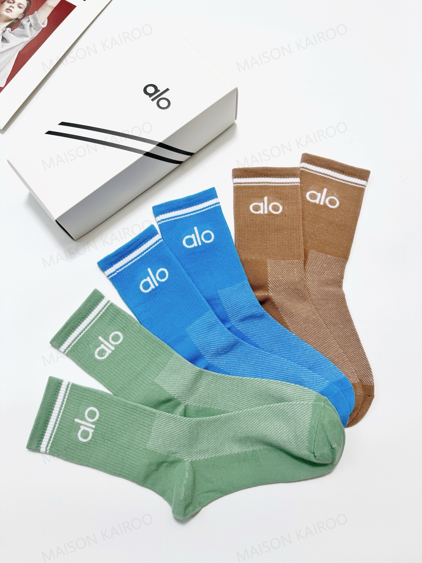 Alo Socks 3-Pack - KAIROO