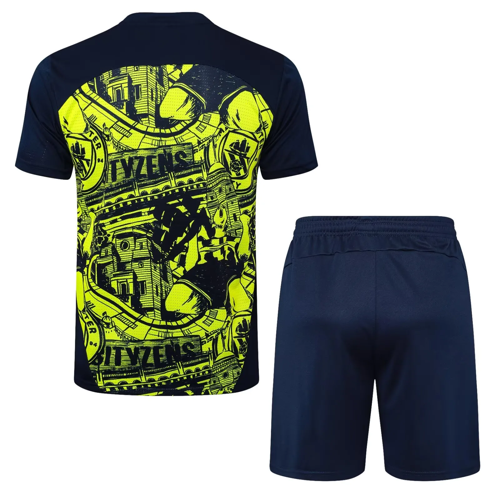 Manchester City 24/25 Short Sleeves Training suit  D1285