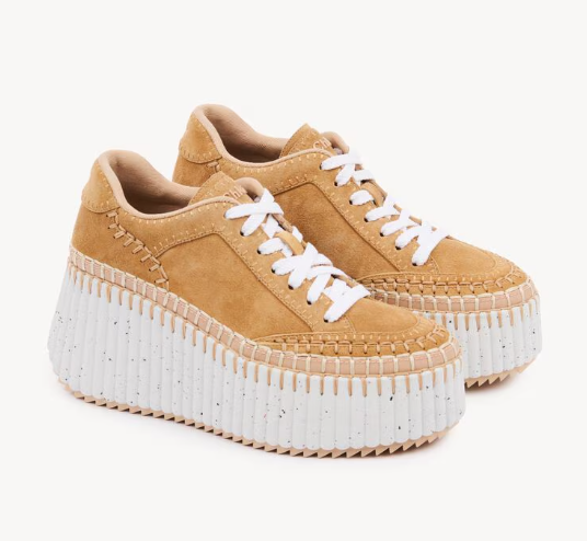 Chloe Nama Wedge Sneaker