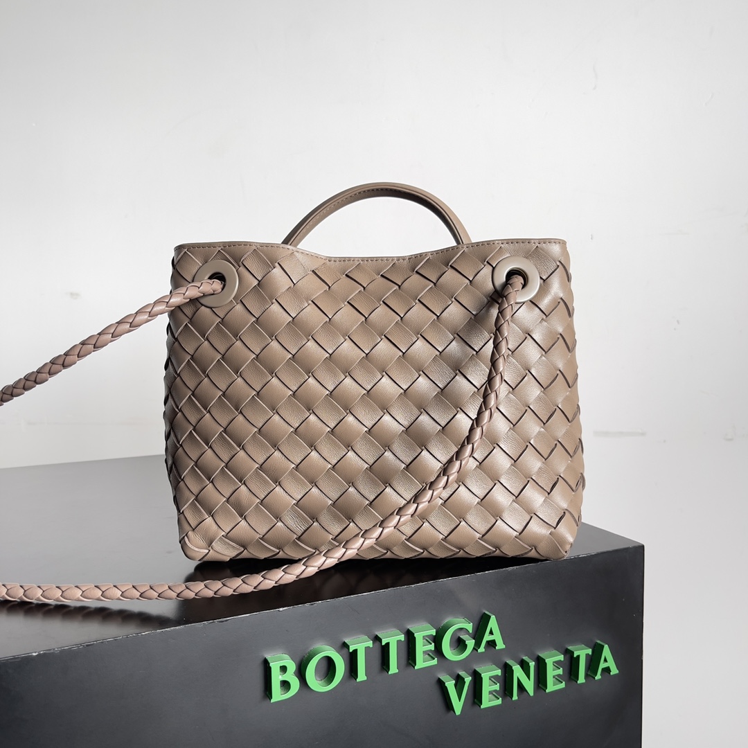 Bottega Veneta Andiamo Fashionable Old Money Style Handbag