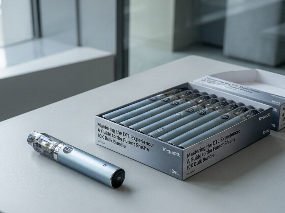 Mastering the DTL Experience: A Guide to the Fumot Shisha 10K Bulk Bundle