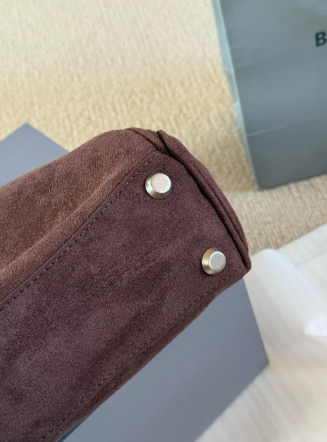 Balenciaga chamois leather handbag