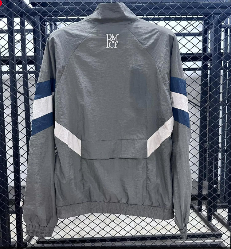 Retro Real Madrid trench coat S-2xL