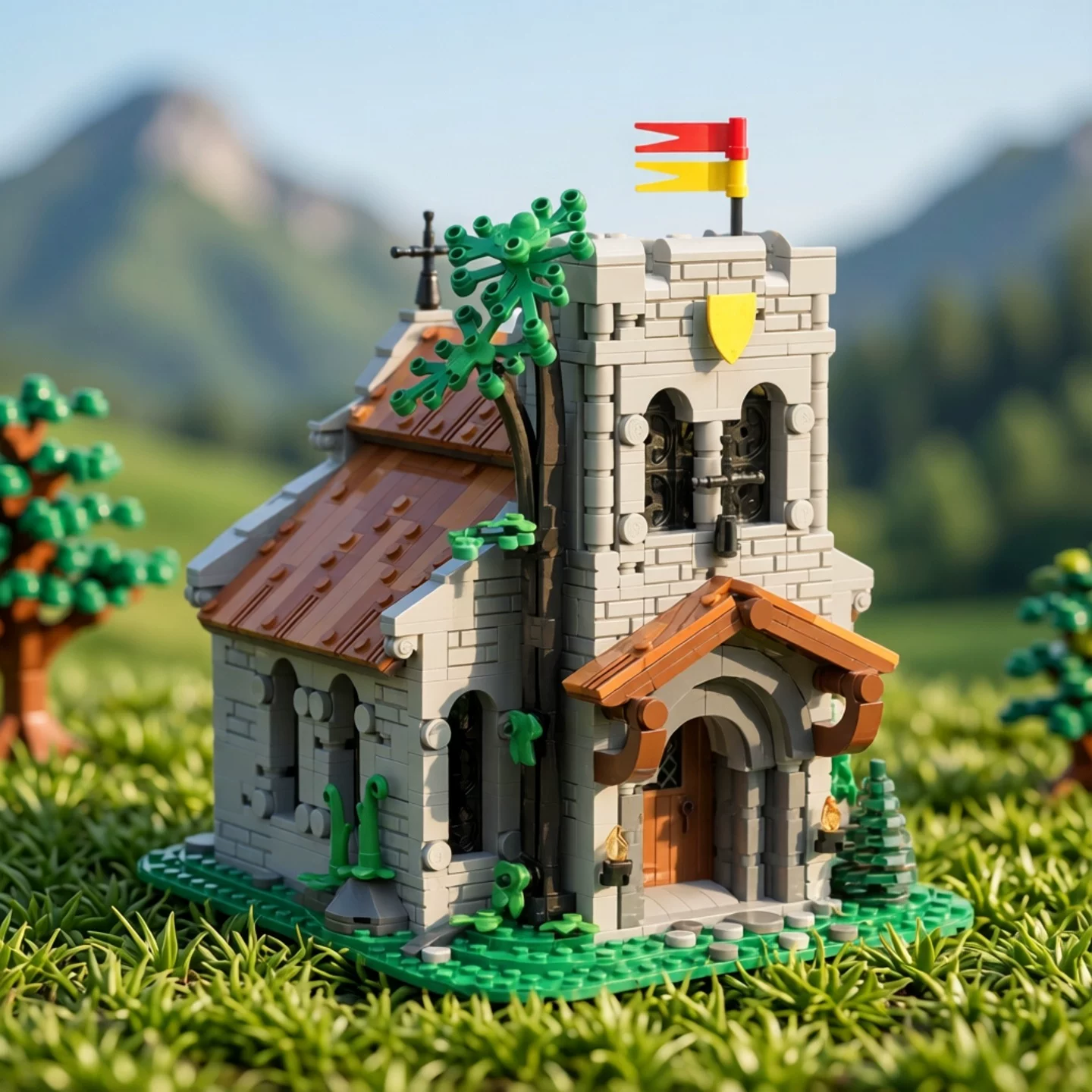 MOC 153931 - Lion Knights' Church