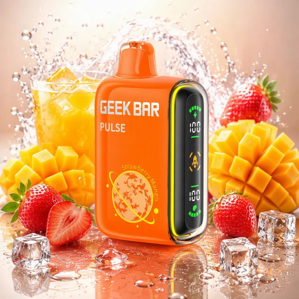 Geek Bar Pulse 15K Disposable Vape - Strawberry Mango