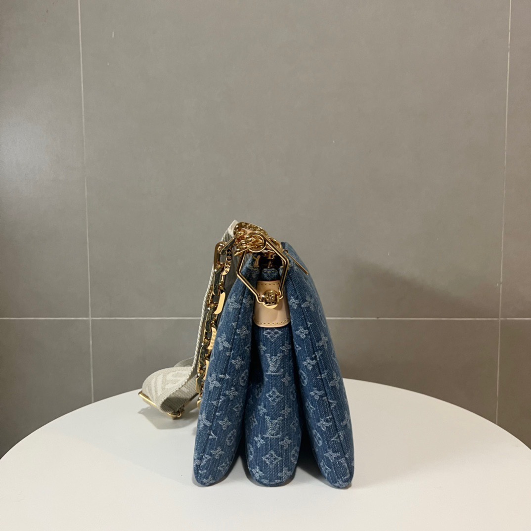 Louis Vuitton LV COUSSIN Denim Bag M24564