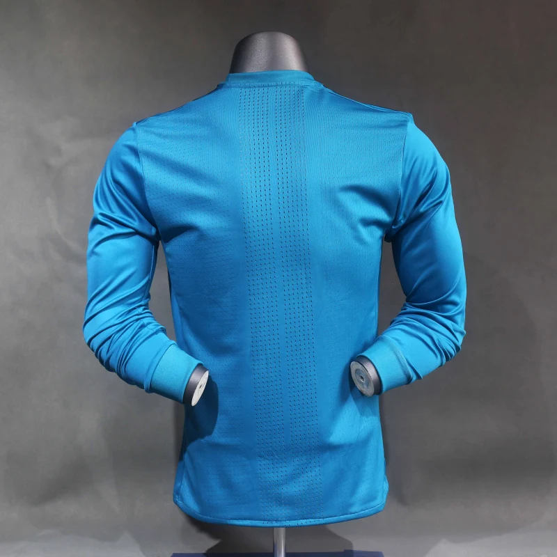 Retro 17-18 Real Madrid 3rd Long sleeve Player version