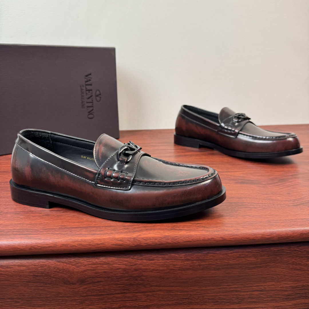 Valentino Men's Leather Loafer