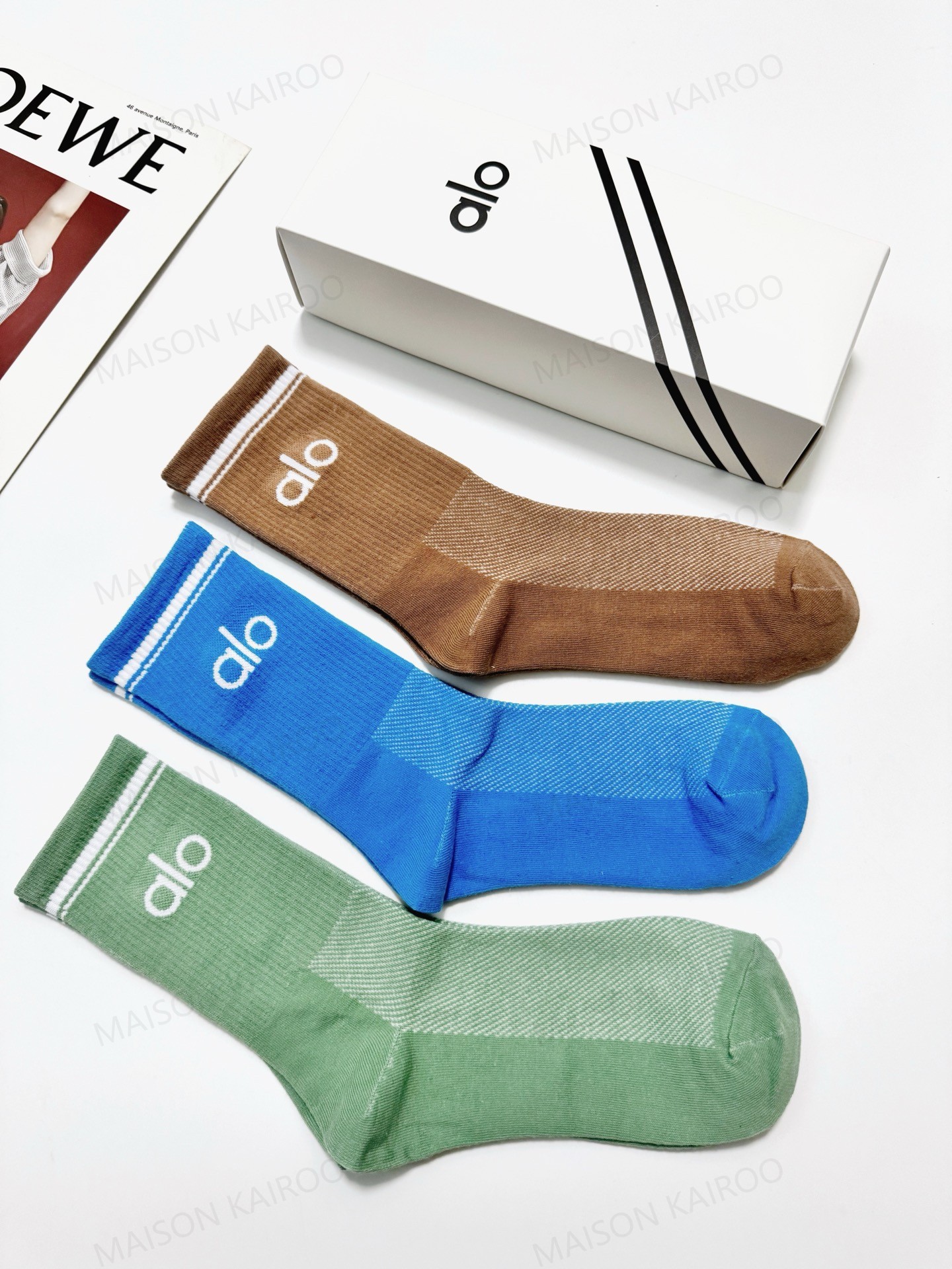 Alo Socks 3-Pack - KAIROO