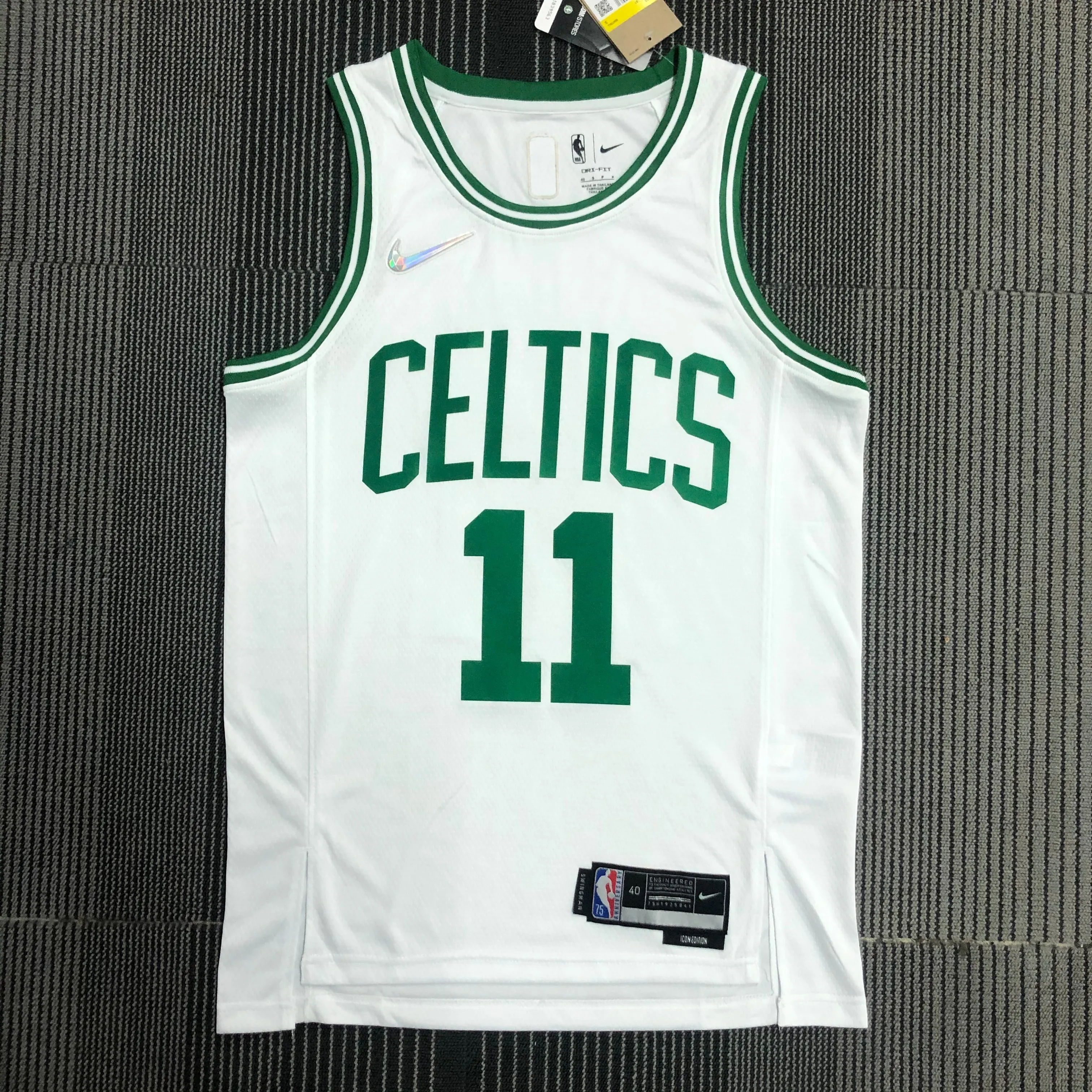 75th Anniversary Boston Celtic White No.11 Irving