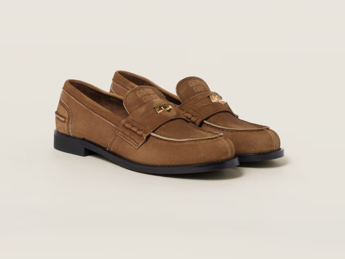 Miu Miu Suede Loafer