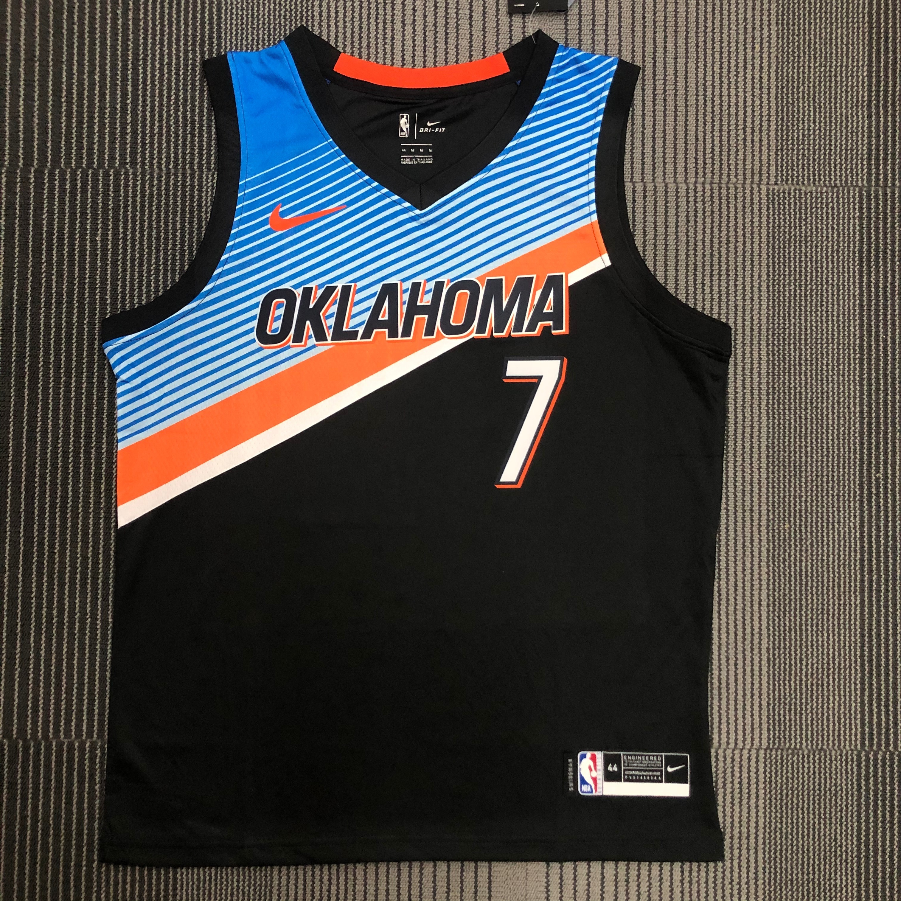 21 Season Oklahoma City Thunder City  No.7 Anthony