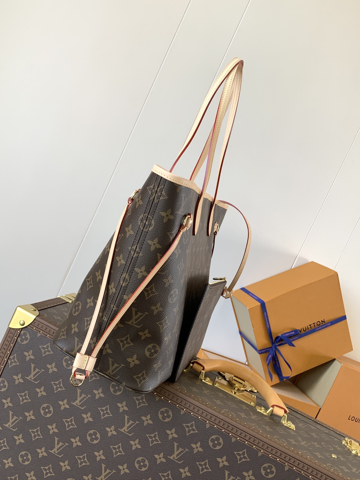 M46975 LV Neverfull MM in Monogram Canvas