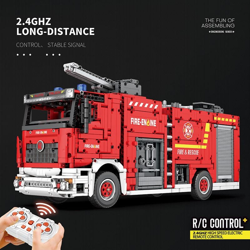 ReoBrix 22008 - Fire Ladder Truck
