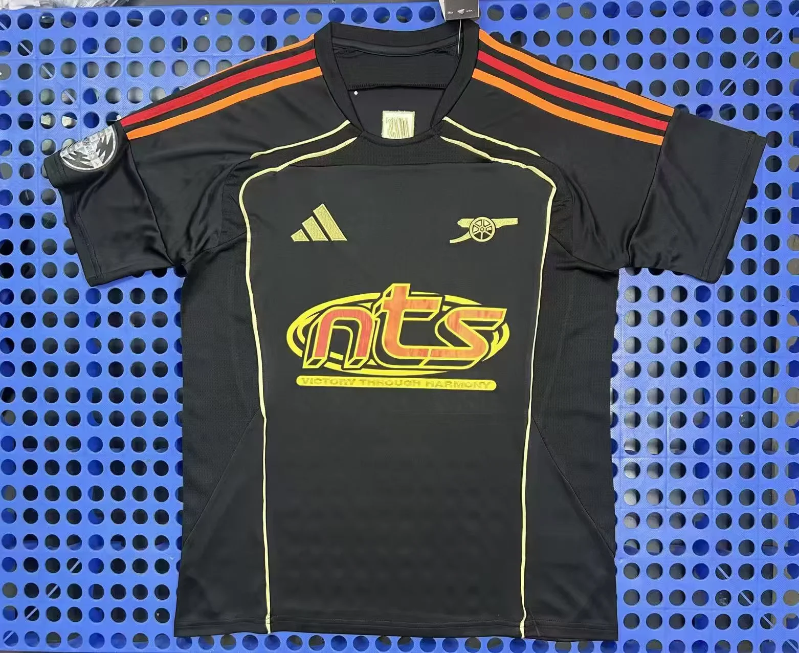 2025/26  Arsenal Training Levver Black Soccer Jersey 1:1 Thai Quality