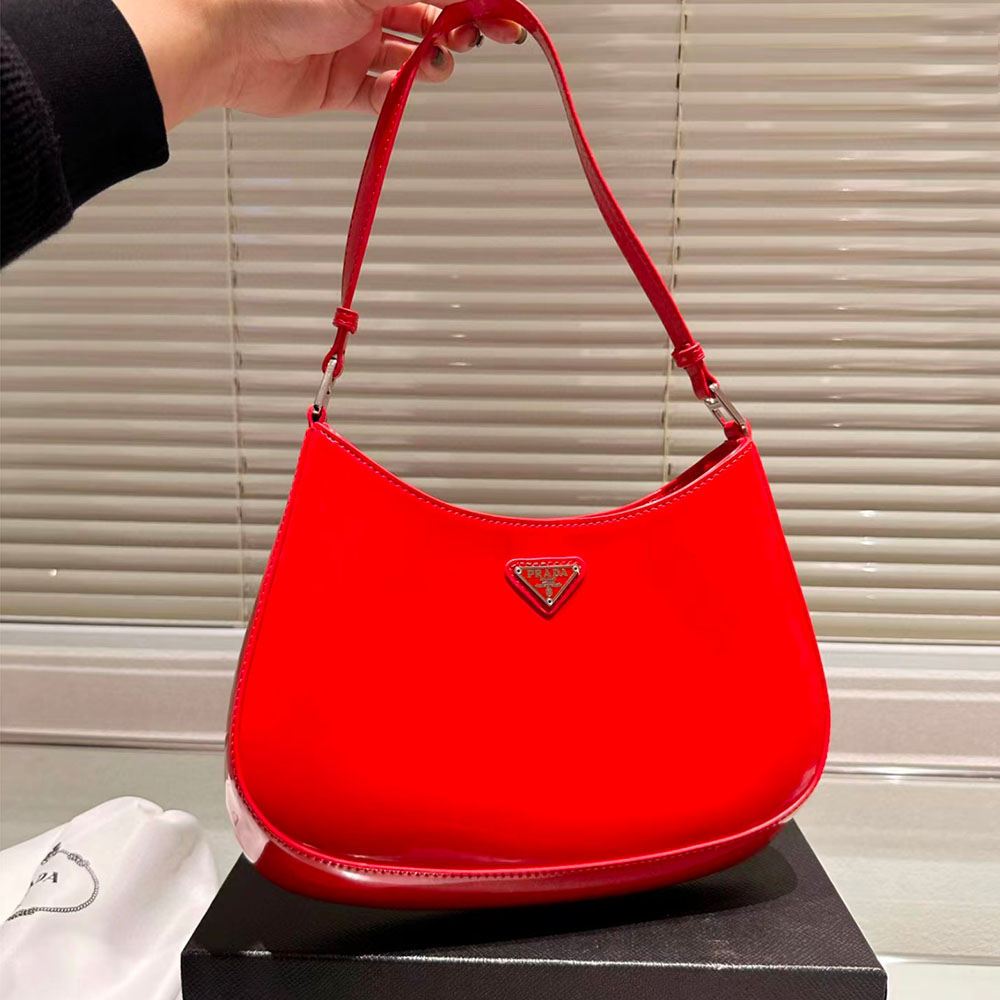 PRADA Calfskin Hobo Bag Shoulder Bag