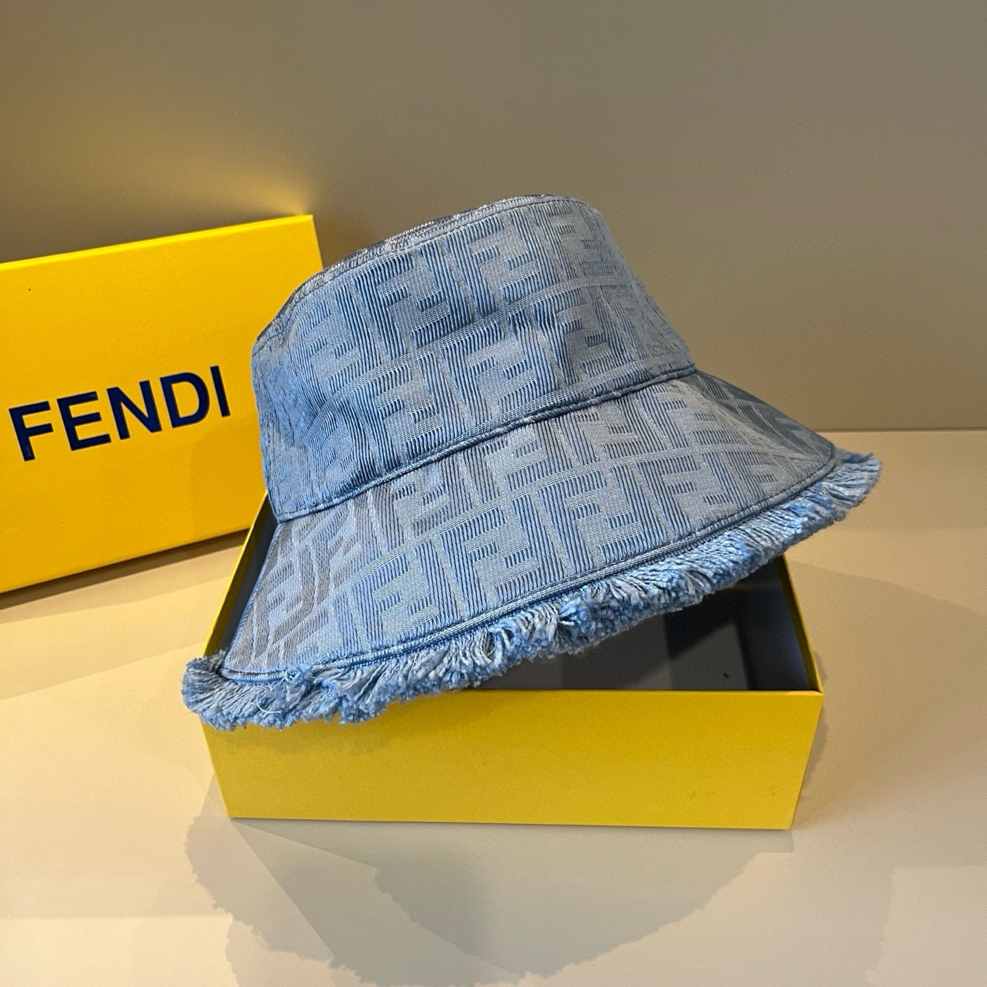 Fendi FF Logo Bucket Hat