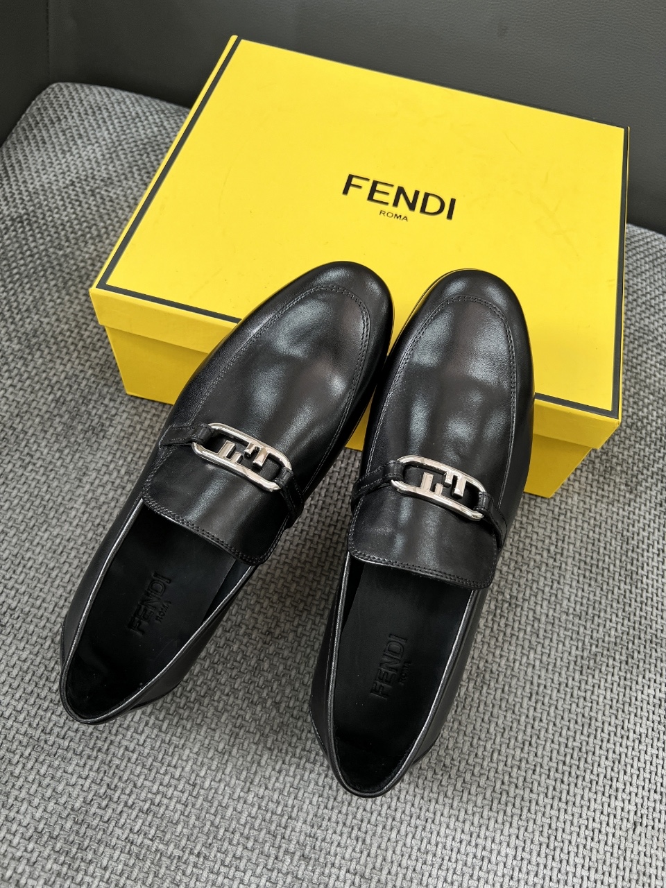 Fendi Men's Leather Loafer