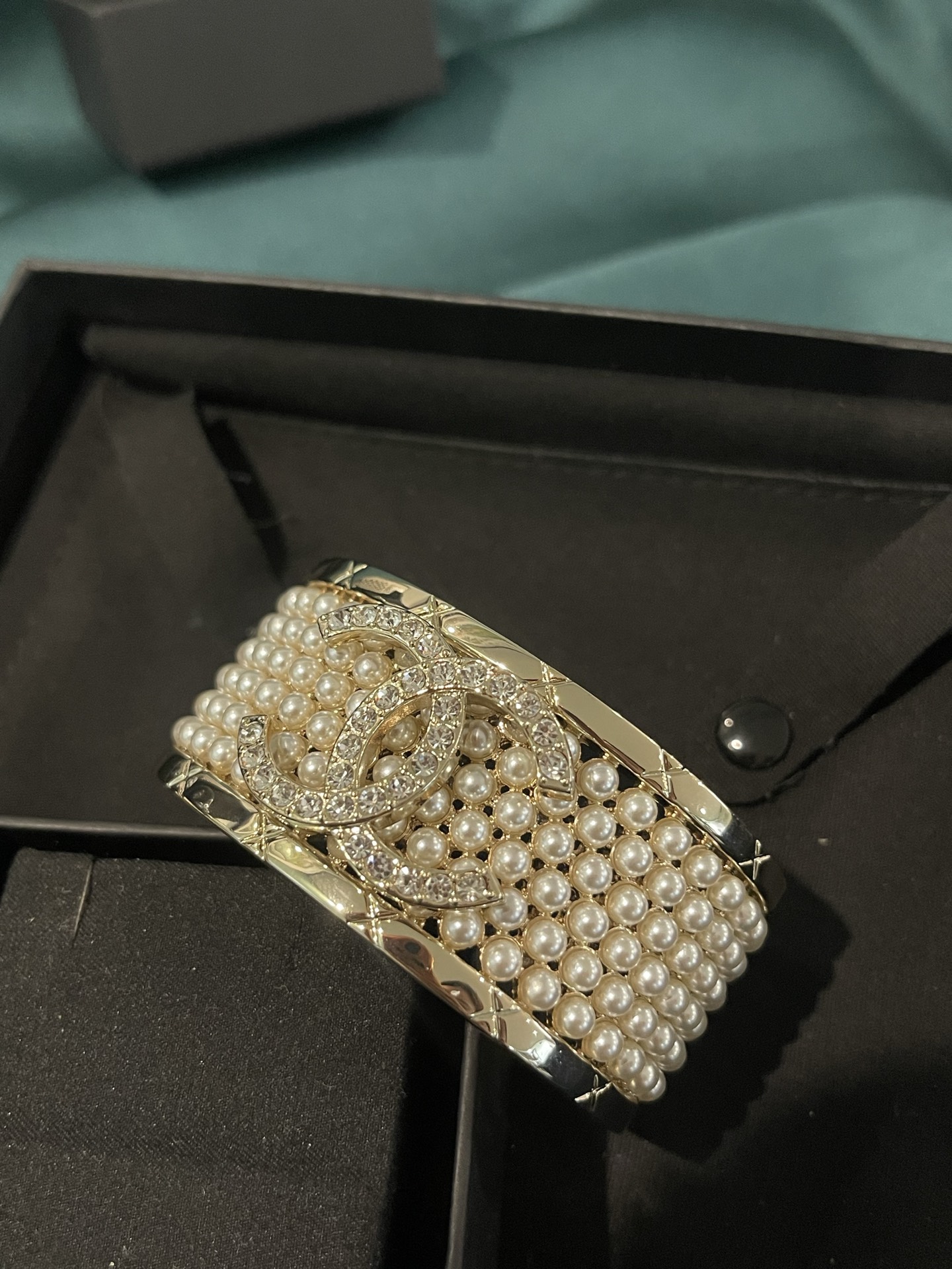 Chanel Wide Cuff Bracelet