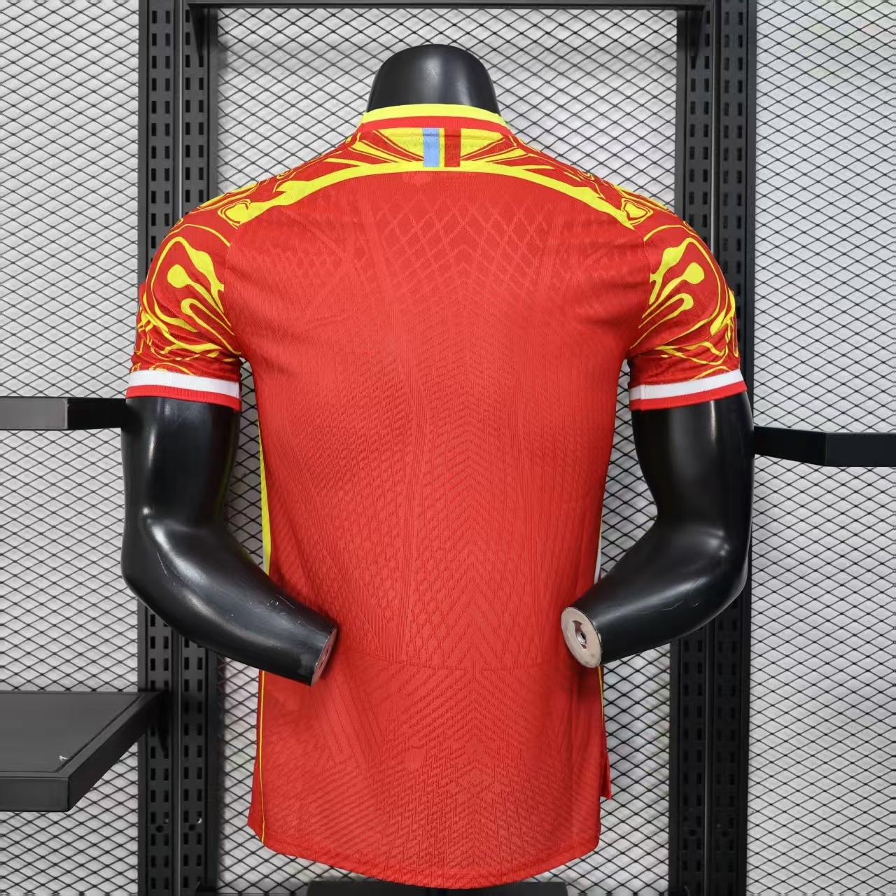 Player Version 2026 Congo Red Jersey with Patches S-XXL