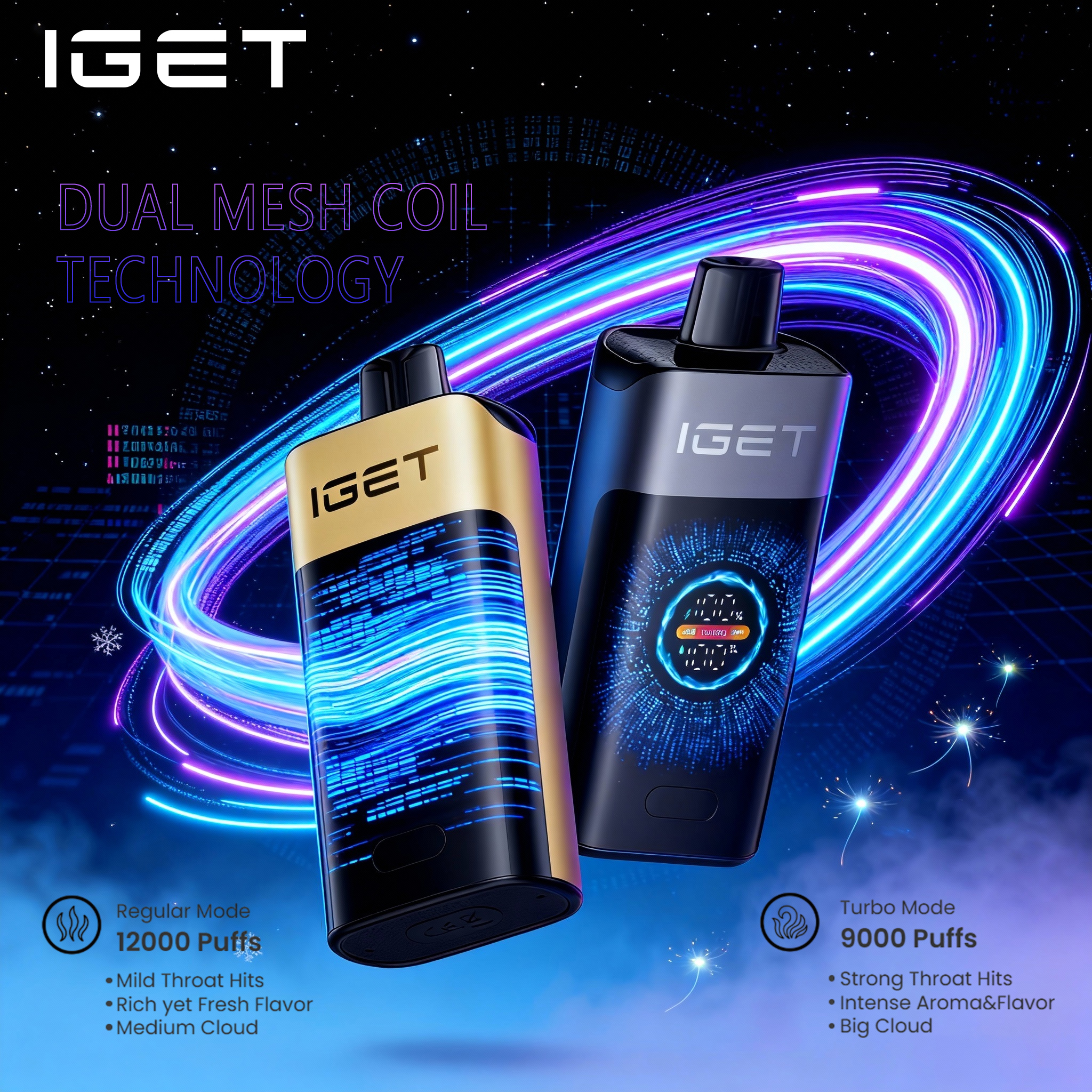 IGET ONE 12000 Puffs【3-5 days】