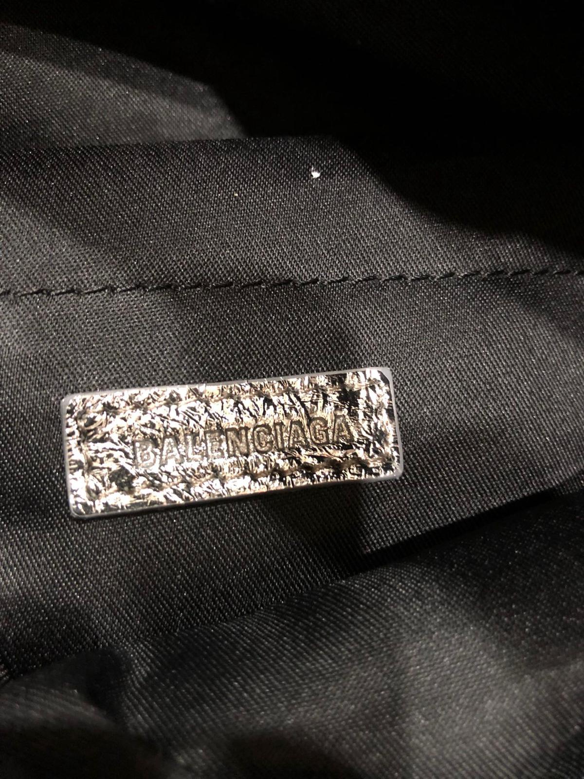 Balenciaga Monaco Silver crossbody bag