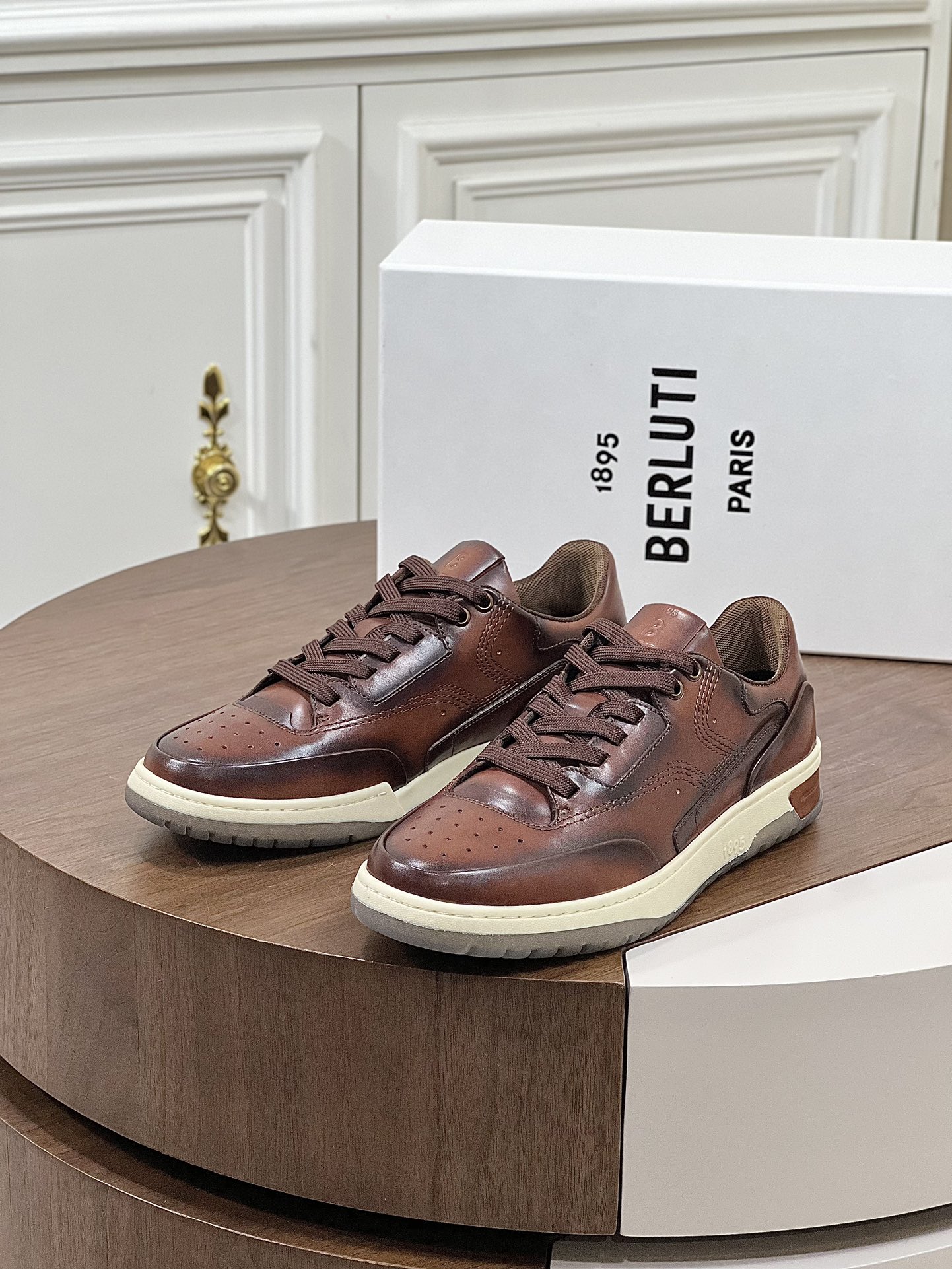 Berluti Stellar Leather Sneaker