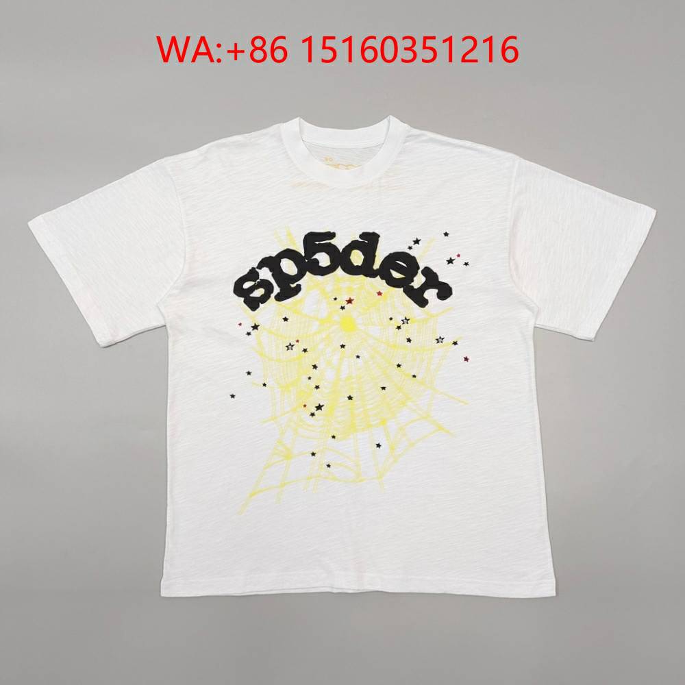1:1 SP5DER WORLDWIDE T-shirt 01 Collection for men, Streetwear tee