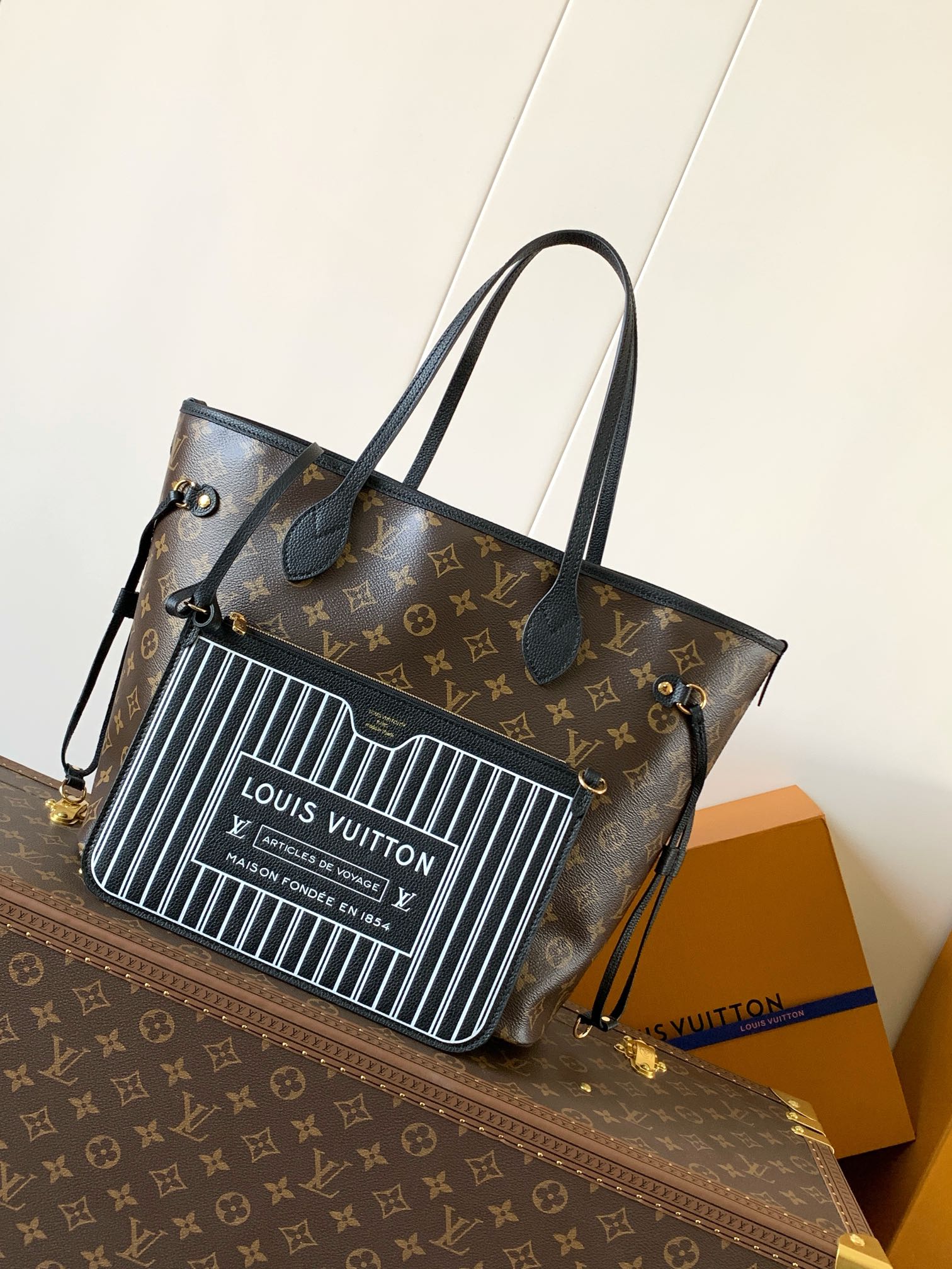 M28351 Neverfull Inside Out MM Handbag