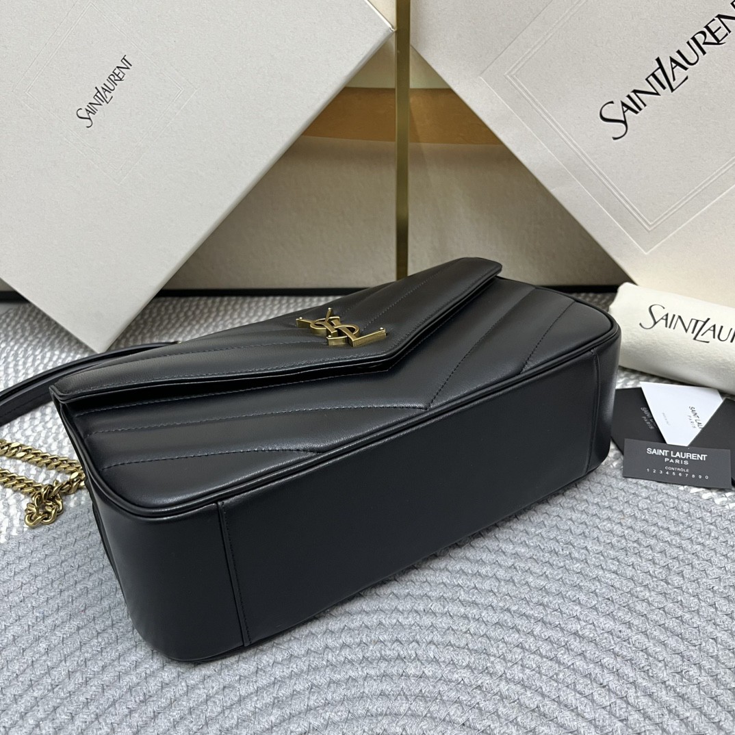 Saint Laurent Bags YSL LOULOU Medium Bag in Quilted Lambskin