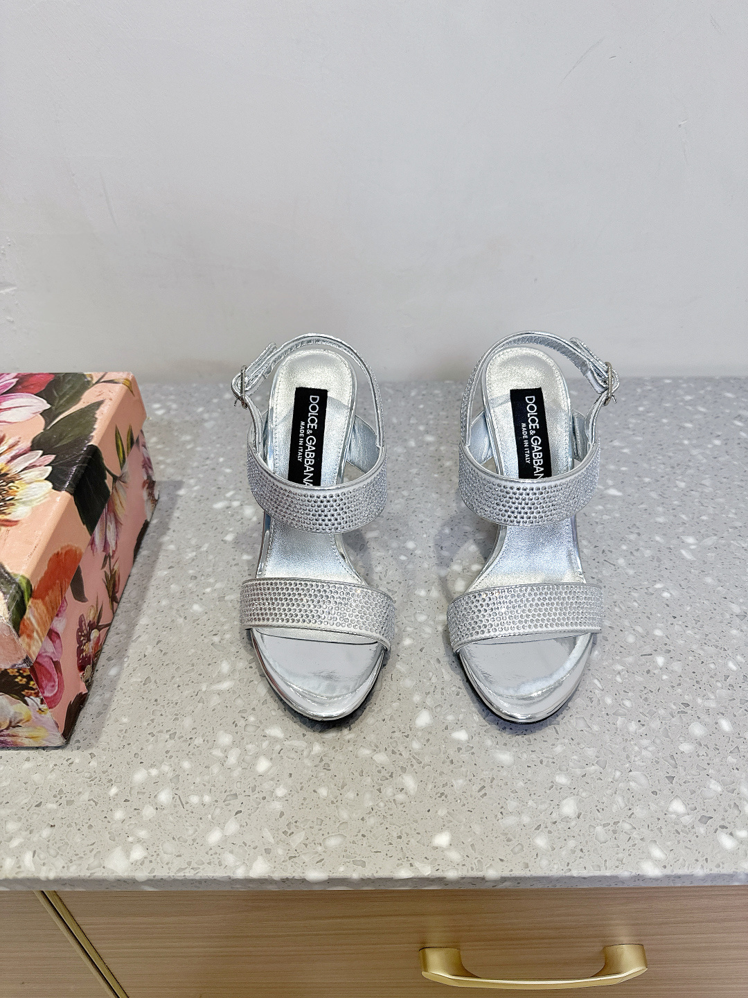 Dolce&Gabbana crystal high heels Pump