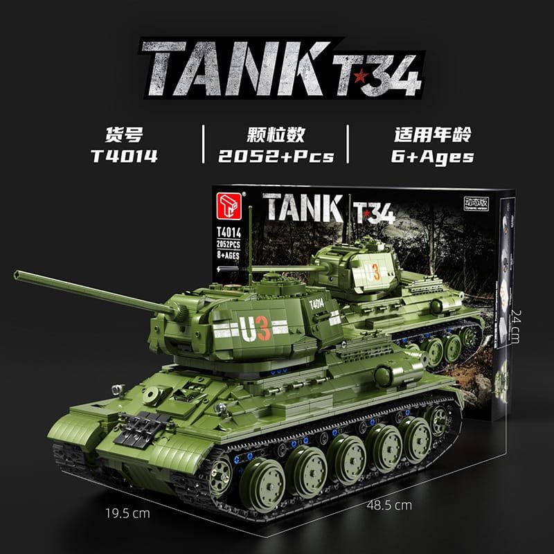 TaiGaoLe T4014 ?C T34 Tank