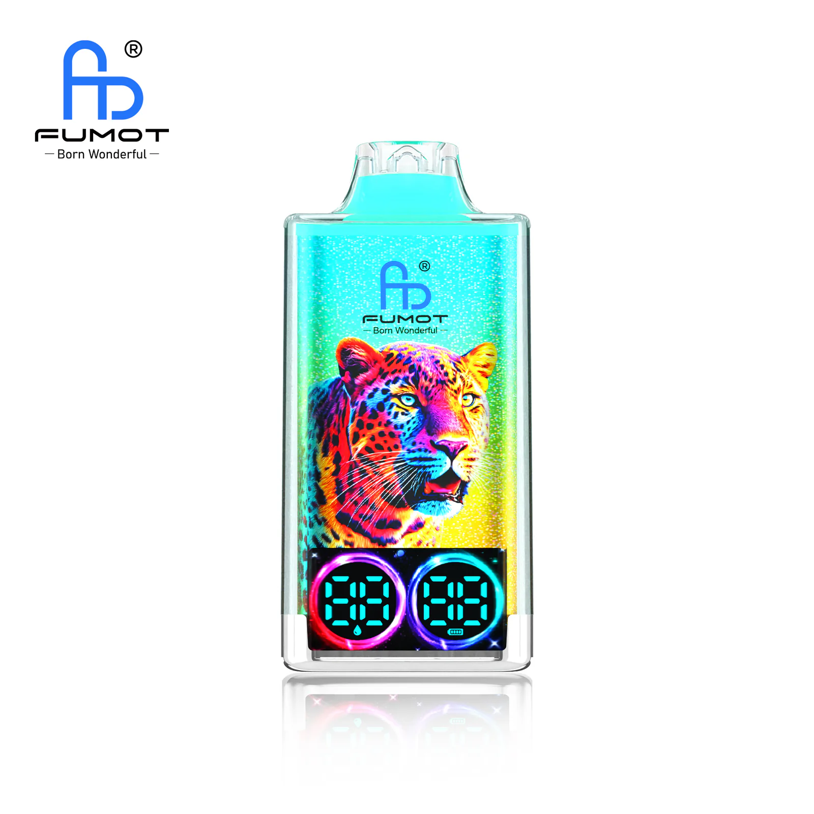 FUMOT Leopard 40K Disposable Vape – Pineapple Ice - Vaba Vape-Shop