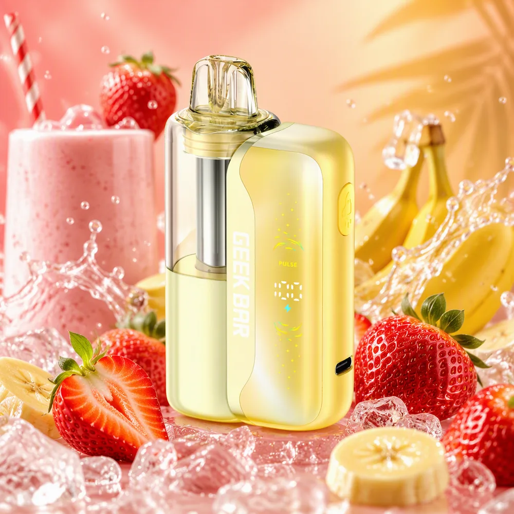 GEEK BAR MATE 60K Strawberry Banana - 60000 Puffs Disposable Vape