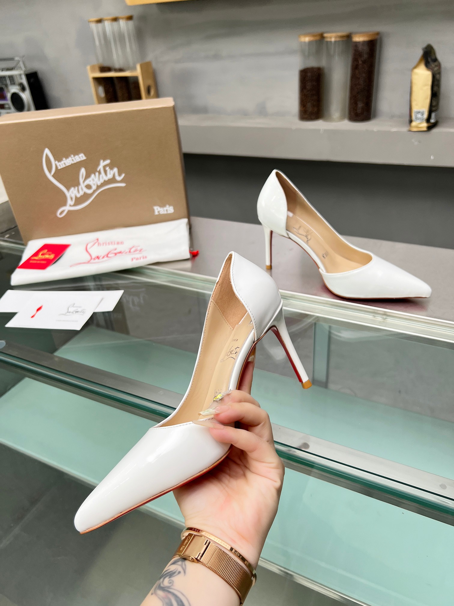 Christian Louboutin Patent Leather Pump